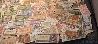 Mega obří konvolut bankovek po sběrateli 434ks - 4