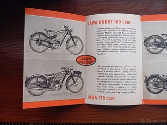 Prodám originál brožuru pro předválečné motocykly Jawa - 4