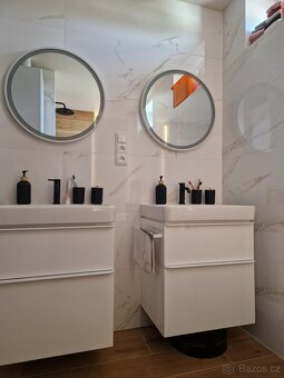 Obklad Rako Cava bílá 40x120 cm lesk WAKV6830.1 im. mramor - 4