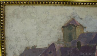 Starý obraz Gustav Macoun(1889-1934) dat. 1910 - 4