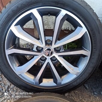 Orig.alu disky ŠKODA OCTAVIA 3 17" - 4