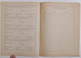 Traktorový denník nevyplnený 3x - 4