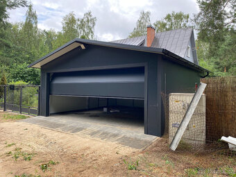 Garáž ze sendvičových panelů 6x6 - 4