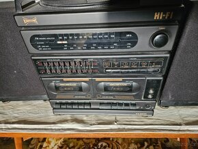 trojče - kazety, gramofon, rádio - SRN 90. léta - 4