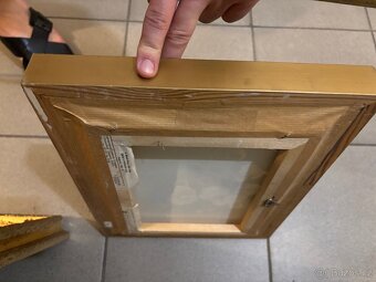 Dva rámy obrazů s fotokopii / hezký stav rámů / cena za 2kus - 4