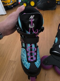 Dětské rostoucí brusle K2 Marlee 32-37 - 4