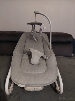 Polohovací vibrující lehátko,sedátko s melodiemi - 4