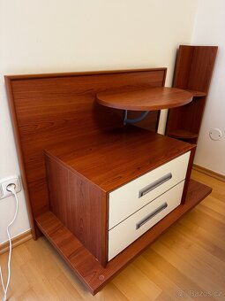 Prodám ložnici dvujlůžko195x80 cm - 4