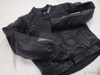 Probiker PRX Black pánska kožená kombinéza na moto 52 L - 4