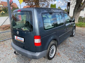 VW Caddy 1,9 TDi Aut.Klima, Tažné, AKU - 4