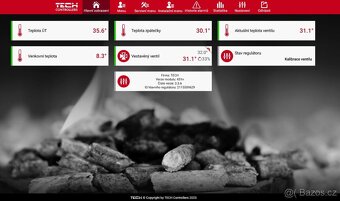 Řídící jednotka třícestného ventilu TECH - 4