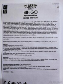 Stolní hra BINGO - 4