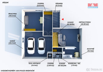 Prodej rodinného domu, 193 m², Braškov, ul. Pod Horkou - 4