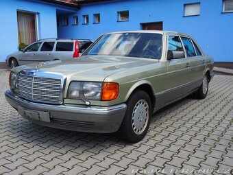 Mercedes-Benz W126 420 SEL LONG 1986 EU s historií nerezavé - 4