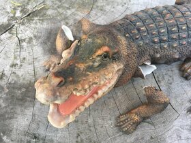Krokodýli dekorativní jako živí, 39 cm, 2ks - 4
