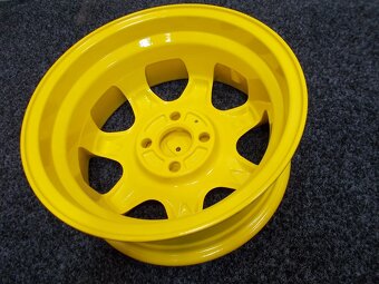Žlutá alu kola originál Ford 6x15 ET40 4x108x63,3 - 4