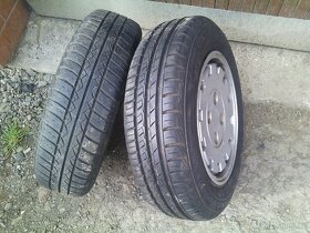 Hliníkové disky vč. pneu 155/70 R13 - 4