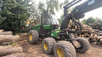 harvestor john deere 1170, vymena ukt, lkt, zelezny kun - 4
