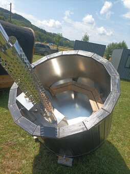 Koupací sud Marivox 1,5m, koupací káď, HOT TUB, skladem - 4