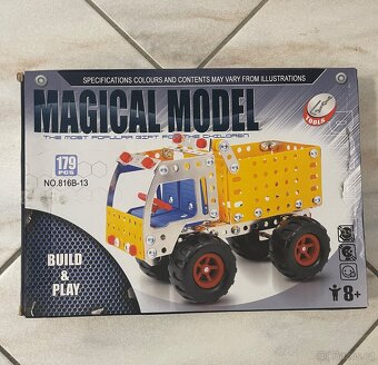 Zánovní stavebnice Magical Model 4ks. - 4