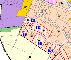 Prodej stavebního pozemku - Nový Malín 766m2 - 4