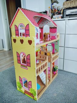 Derrson XL dřevěný domeček pro panenky Grace - 4