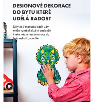 Luxusní, dřevěné puzzle WOODLIKA - 4