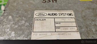 Originální autorádio Ford 6000CD RDS EON - 4