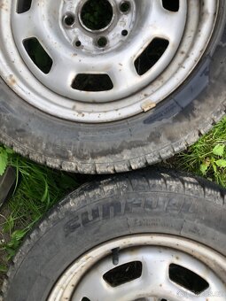 Predám zimné pneumatiky 4ks+disky - 4