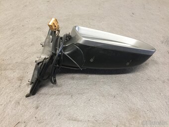 AUDI A4 B6,B7 2000-2007 - PRAVÉ ELEKTRICKÉ ZRCÁTKO STŘÍBRNÉ - 4