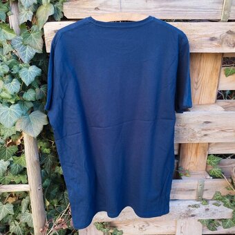 Pánské elegantní volnočasové triko XXL O'Neill modré - 4