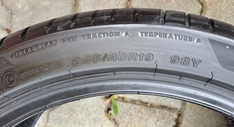 1x zánovni letní pneu Bridgestone 245/40 R19, 2024 - 4