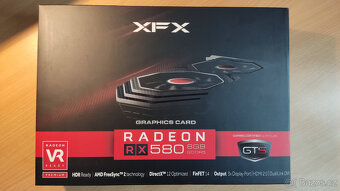 Herní grafická karta XFX RX580 8 GB - 4