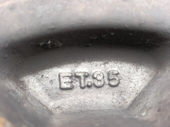 FIAT -14J alu ráfky -rozteč 4krát 98mm ,2krát vzorek pneu - 4