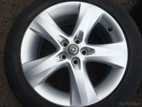Sada Orig Alu kol Opel 215/50R17 letní - 4