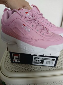 Fila růžové boty vel.37 - 4