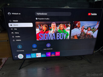 Velká smart LED TV Samsung 55" 140cm, 4K - 4