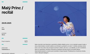 Malý Princ Recitál - SONO Brno 29.5. - 4