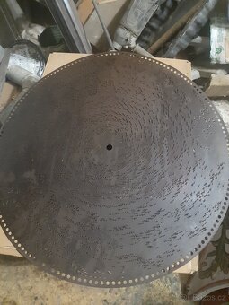Starožitné hrací disky - deska na polyfon - 4