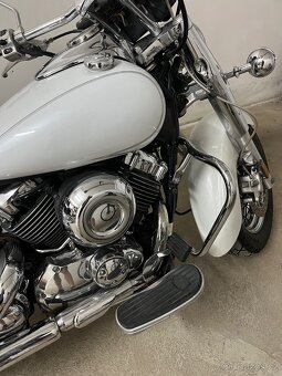 Yamaha Dragstar 650 bílá rv 2007 - 4