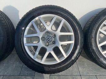 ALU KOLA R16 205/55 ET42 (6,5JX16H2 ET42 5/100)+LETNÍ PNEU - 4