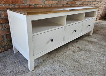 TV stolek Ikea Hemnes bílý - 4