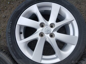 Sada Orig ALU kol Toyota 195/50 R16 letní - 4