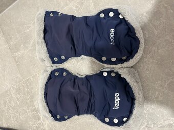 Zimní fusak Zopa Fluffy a rukávníky Zopa Royal blue - 4
