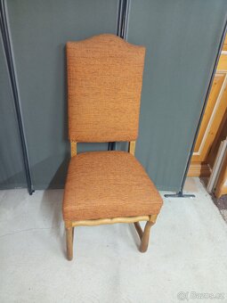 Prodám 4 x hezké rustikální židle z masivu - 4