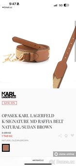 Dámský pásek Karl Lagerfeld - 4