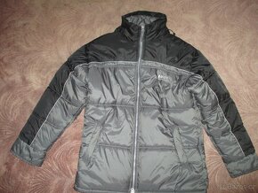 Pánská kožená bunda, zimní bunda na vyšší postavu - 4