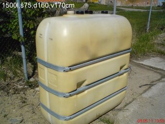 Nádrž na vodu naftu septik Klatovy - 4