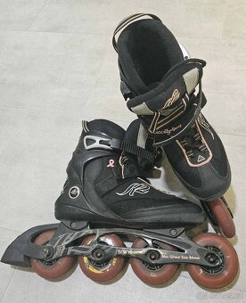 Kolečkové brusle K2, vel.24.5/38 - 4