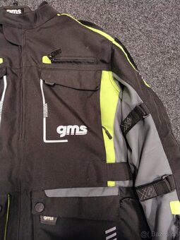 bunda 3v1 GMS EVEREST černo-antracitově-žlutá 3XL - 4